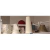 Image 2 : Shelf lot of lampshades