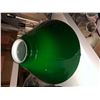 Image 3 : 1920s schoolhouse lights, 2 green glass shades and assorted lightings