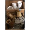Image 1 : 4 Boxes of misc lightings and shades