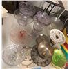 Image 1 : Table lot of vintage dishesand serving dishes