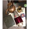 Image 2 : Table lot of antique misc