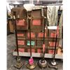 Image 1 : 4 floor lamps with brass and stone bases