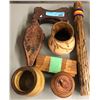 Image 1 : Rain stick and misc containers