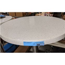 Quartz top bar height table