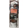 Image 2 : 1 Marble top side table and a cake rack