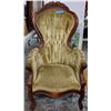 Image 1 : Antique accent chair