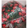 Image 1 : Approx. 10 bags of artificial and greenery flowers