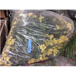 Approx. 10 bags of artificial and greenery flowers