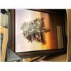 Image 1 : Washing basin stand, children's stool and a box lot of pictures