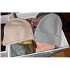 Image 2 : A box lot of beanies and a box lot of hats