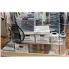 Image 3 : Rack of ironing board with stands hangers extenders steamers and misguidance