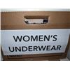 Image 8 : Boxes of men's t-shirts slips dress socks men and women's underwear boxers women's bras songs and sp