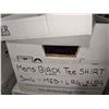 Image 2 : Men's black T-shirt strapless bras new thick tights and leggings t-shirts women's camis