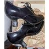 Image 1 : 2 pair of shoes. oak tree farms leather heels and Tuffrider boots (brand new in box)