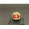 Image 1 : SAN FRANCISCO 49ERS 2019 N.F.L NFC CHAMPIONSHIP REPLICA RING "GAROPPOLO"