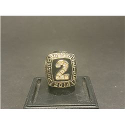 DEREK JETER #2 HALL OF FAME CHAMPIONSHIP REPLICA RING "CAPTAIN CLUTCH"