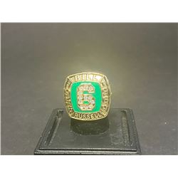 BILL RUSSELL #6 HALL OF FAME CHAMPIONSHIP REPLICA RING