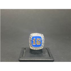 BRETT HULL #16 HALL OF FAME CHAMPIONSHIP REPLICA RING "THE GOLDEN BRETT"
