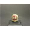 Image 1 : BOB GIBSON #45 HALL OF FAME CHAMPIONSHIP REPLICA RING