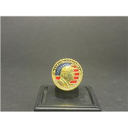 DONALD JOHN TRUMP MAKE AMERICA GREAT AGAIN CHAMPIONSHIP REPLICA RING