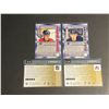 Image 2 : 4 JERSEY CARD LOT DREW DOUGHTY, MATT DUSCHENE AND MORE