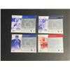 Image 2 : 4 JERSEY CARD LOT HOT MATERIALS