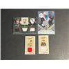 Image 1 : 4 JERSEY CARD LOT INCLUDES JOE THORNTON