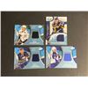 Image 1 : 4 JERSEY CARD LOT UPPER DECK ICE