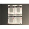 Image 2 : 4 JERSEY CARD LOT AUTHENTIC FABRICS