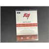 Image 2 : GAINES ADAMS JERSEY PATCH CARD EXCELLENT PATCH #D/50