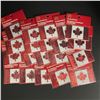 Image 1 : LOT OF 20 SEQUIN CANADA FLAG PATCHES