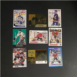 LOT OF 9 DOMINIK HASAK HOCKEY CARDS INCLUDES ROOKIE