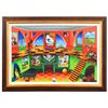 Image 1 : Alexander Astahov- Original Giclee on Canvas "Rubik Cube"
