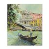 Image 1 : Gandolfo Pereyra, "Grand Canal" Original Oil Painting on Canvas, Hand Signed with Letter of Authenti