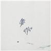 Image 2 : Steve Kaufman (1960-2010), "Chinese Money" Hand Signed and Numbered Limited Edition Hand Pulled silk