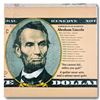 Image 1 : Steve Kaufman (1960-2010), "Abraham Lincoln, Portrait of an Achiever" Hand Signed and Numbered Limit