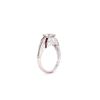 Image 8 : Art Deco 1.34ct VS2-I1 Diamond Ruby Platinum Ring