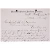 Image 2 : 1887 Indian Agent in Mont. Terr.  Autograph Letter
