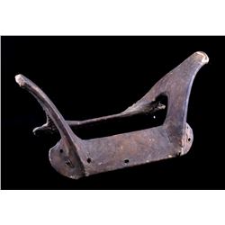 Comanche Hide and Wood Saddle c. 1860