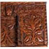 Image 8 : Scandinavian High Relief Carved Solid Wood Shelf