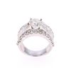 Image 2 : Hana 5.00ct VS1 Diamond 18K Ring -EGL & AIG Papers