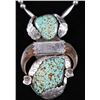 Image 2 : Navajo Number 8 Turquoise & Bear Claw Necklace
