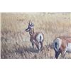 Image 6 : Ernest Berke Original Antelope Framed Oil Painting