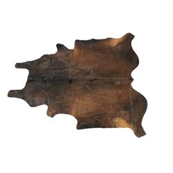Natural Brown Cowhide Premium Rug