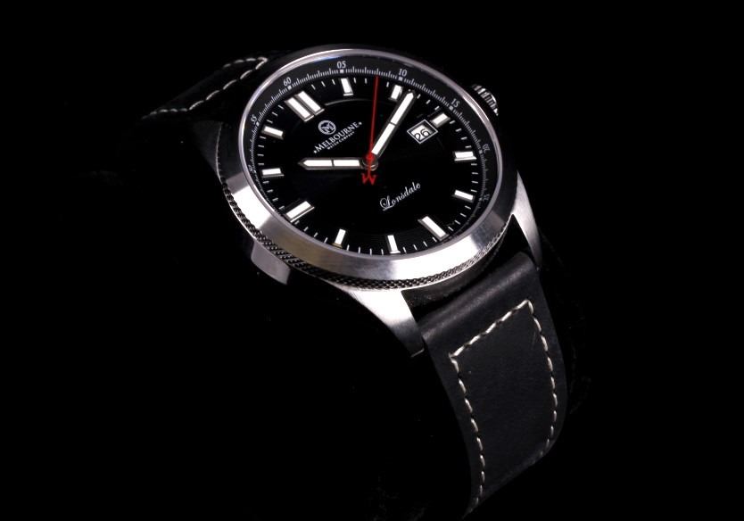 Melbourne Lonsdale Automatic Black Men's Watch