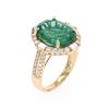 Image 2 : Natural 7.92ct Emerald 14K Ring - GIA & IAS Papers