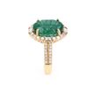Image 5 : Natural 7.92ct Emerald 14K Ring - GIA & IAS Papers