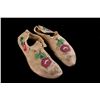Image 1 : Crow Floral Beaded Moccasins c. 1890's