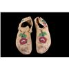 Image 2 : Crow Floral Beaded Moccasins c. 1890's