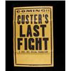 Image 2 : Custer's Last Fight Film Poster & Broadside c.1912